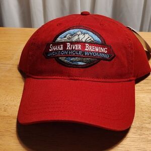 Snake River Brewing Dark Red Velcroback - New